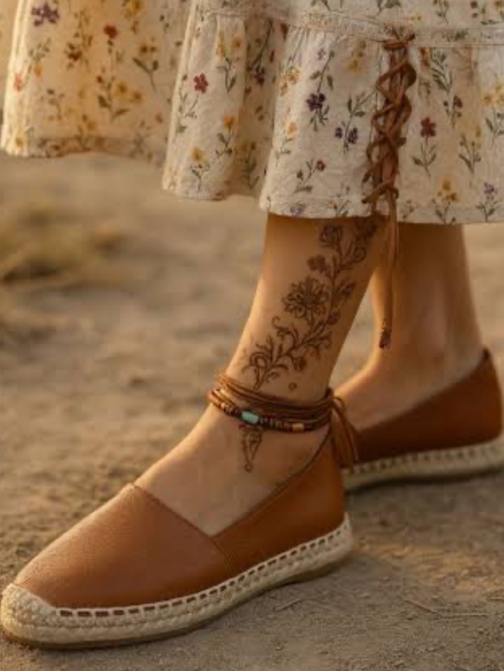 Lafayette148 | Brown Pebbled Leather Espadrilles Size 39